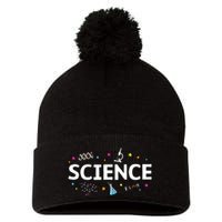 Science May The Force Be With You Funny Pom Pom 12in Knit Beanie