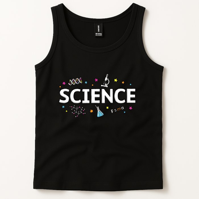 Science May The Force Be With You Funny Tank Top