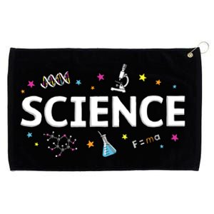 Science May The Force Be With You Funny Grommeted Golf Towel