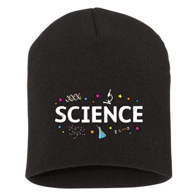 Science May The Force Be With You Funny Short Acrylic Beanie