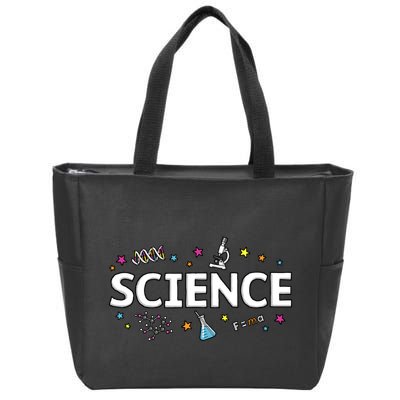 Science May The Force Be With You Funny Zip Tote Bag