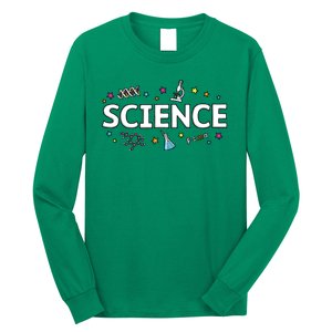 Science May The Force Be With You Funny Long Sleeve Shirt