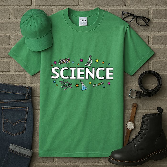 Science May The Force Be With You Funny Tall T-Shirt
