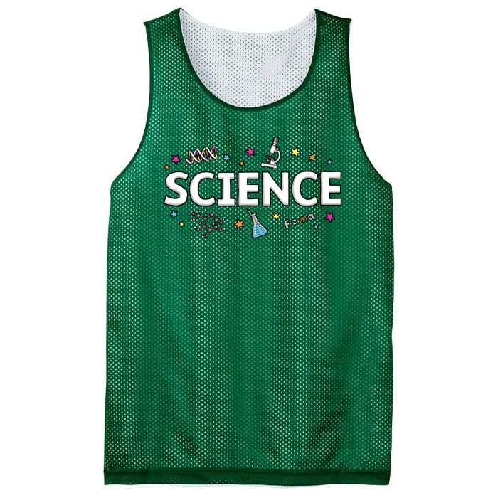 Science May The Force Be With You Funny Mesh Reversible Basketball Jersey Tank