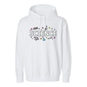 Science May The Force Be With You Funny Garment-Dyed Fleece Hoodie