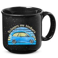 Scissors Me Timbers Funny Car 15oz Campfire Ceramic Mug