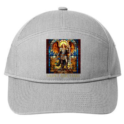 Saint Michael The Archangel 7-Panel Snapback Hat