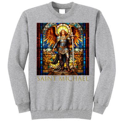 Saint Michael The Archangel Tall Sweatshirt