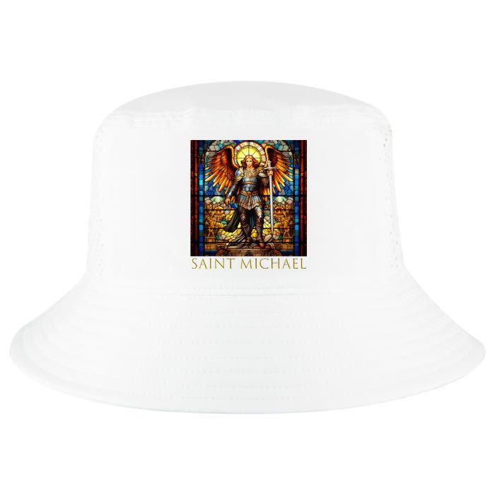 Saint Michael The Archangel Cool Comfort Performance Bucket Hat