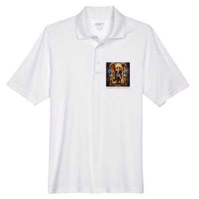 Saint Michael The Archangel Men's Origin Performance Pique Polo