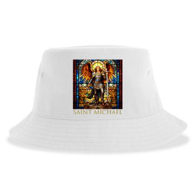 Saint Michael The Archangel Sustainable Bucket Hat