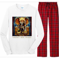 Saint Michael The Archangel Long Sleeve Pajama Set