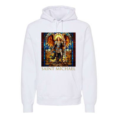 Saint Michael The Archangel Premium Hoodie