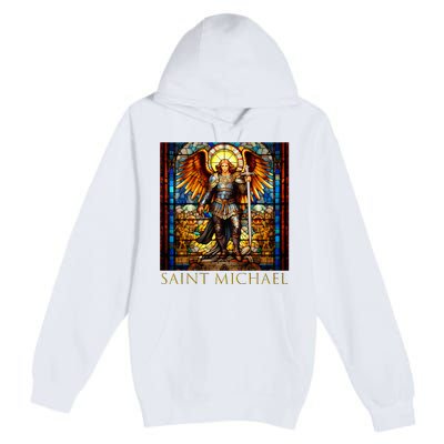 Saint Michael The Archangel Premium Pullover Hoodie