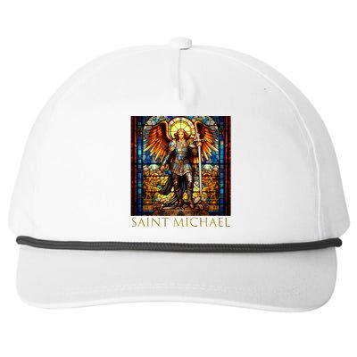 Saint Michael The Archangel Snapback Five-Panel Rope Hat