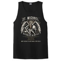 Saint Michael The Archangel Prayer Catholic Christian Pastor PosiCharge Competitor Tank