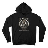 Saint Michael The Archangel Prayer Catholic Christian Pastor Tall Hoodie