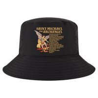St Michael The Archangel Prayer Gift Cool Comfort Performance Bucket Hat