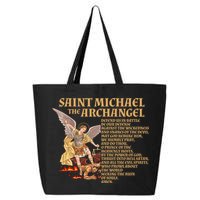 St Michael The Archangel Prayer Gift 25L Jumbo Tote