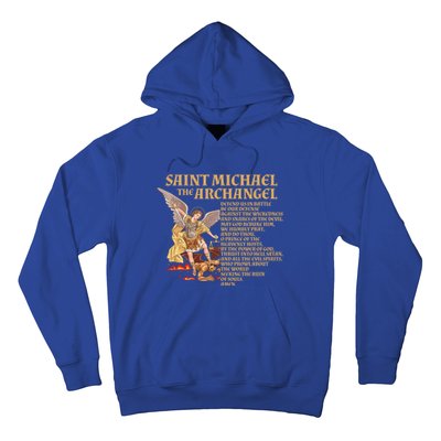 St Michael The Archangel Prayer Gift Hoodie