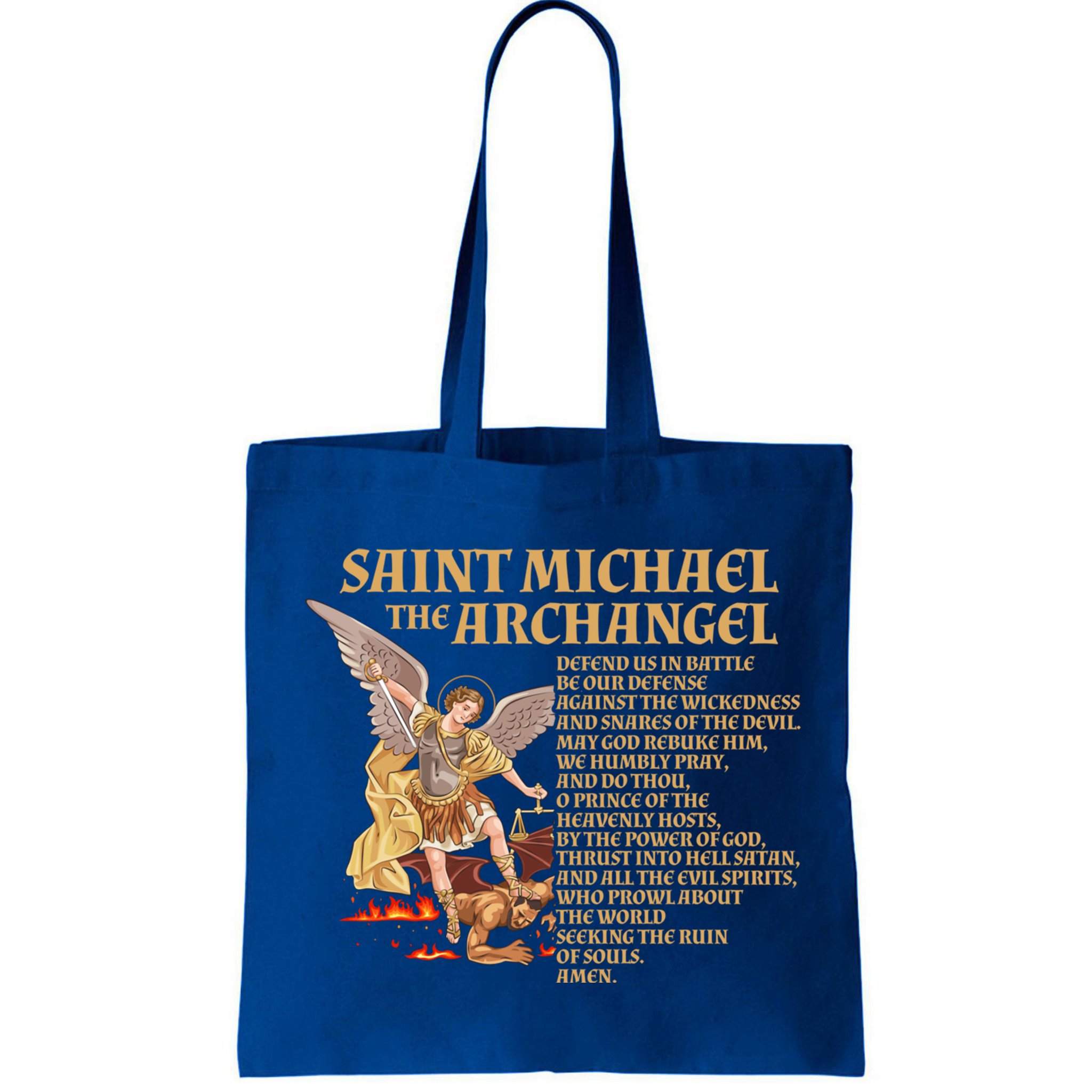 St Michael The Archangel Prayer Gift Bag