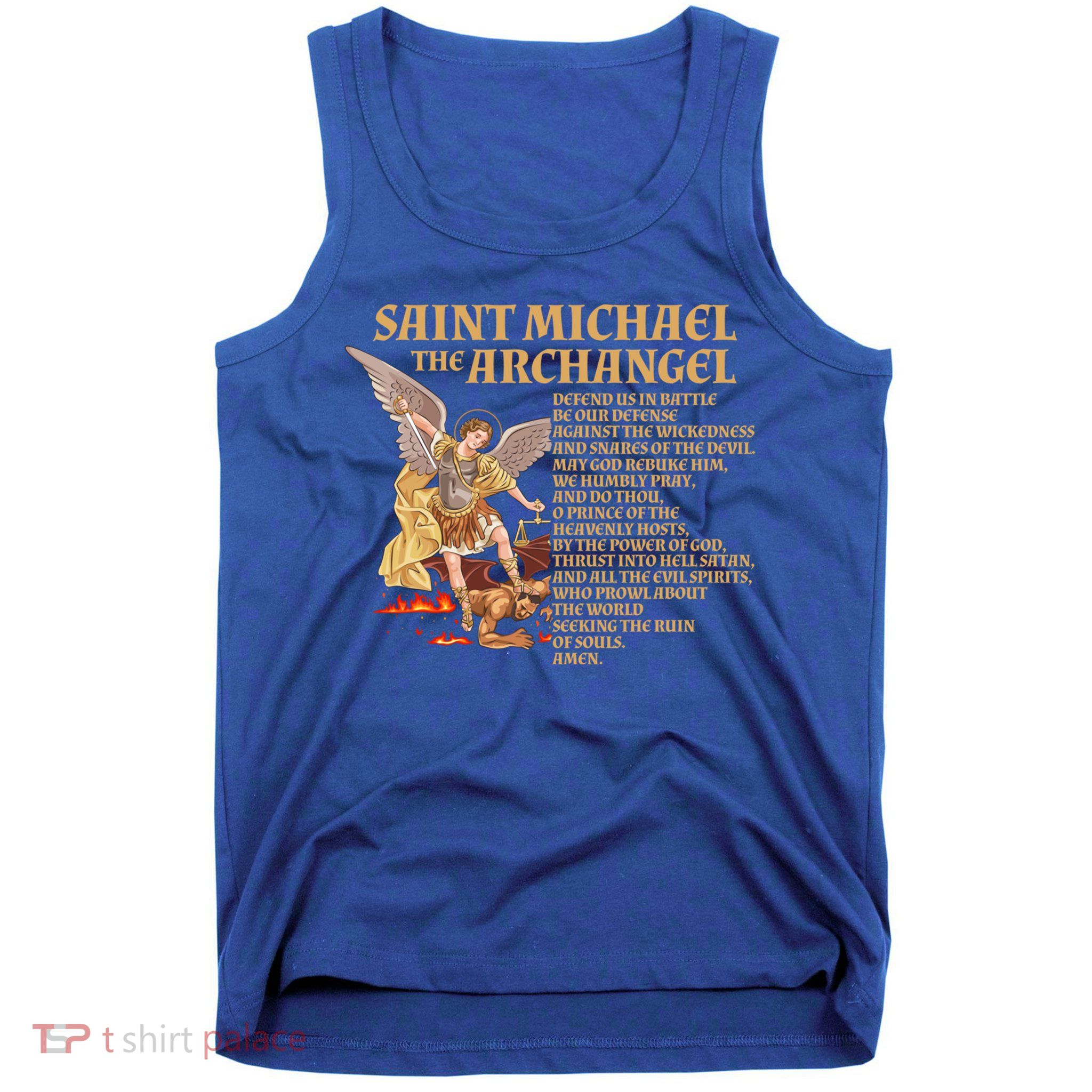 St Michael The Archangel Prayer Gift Tank Top