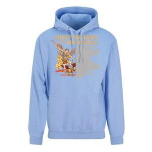 St Michael The Archangel Prayer Gift Unisex Surf Hoodie