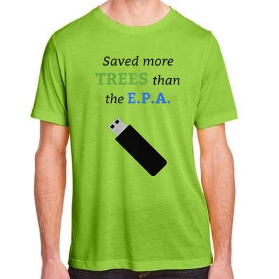 Saved More Trees Than The EPA Libertarian Earth Day Adult ChromaSoft Performance T-Shirt