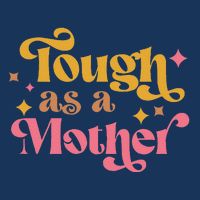 Strong Mom Tough As A Mother Retro MotherS Day 16 in Basic Backpack