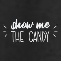 Show Me The Candy Funny Halloween 7 Panel Mesh Trucker Snapback Hat