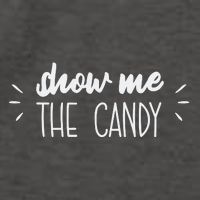 Show Me The Candy Funny Halloween Vector Backpack