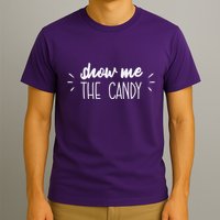 Show Me The Candy Funny Halloween T-Shirt