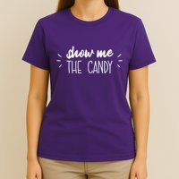 Show Me The Candy Funny Halloween T-Shirt