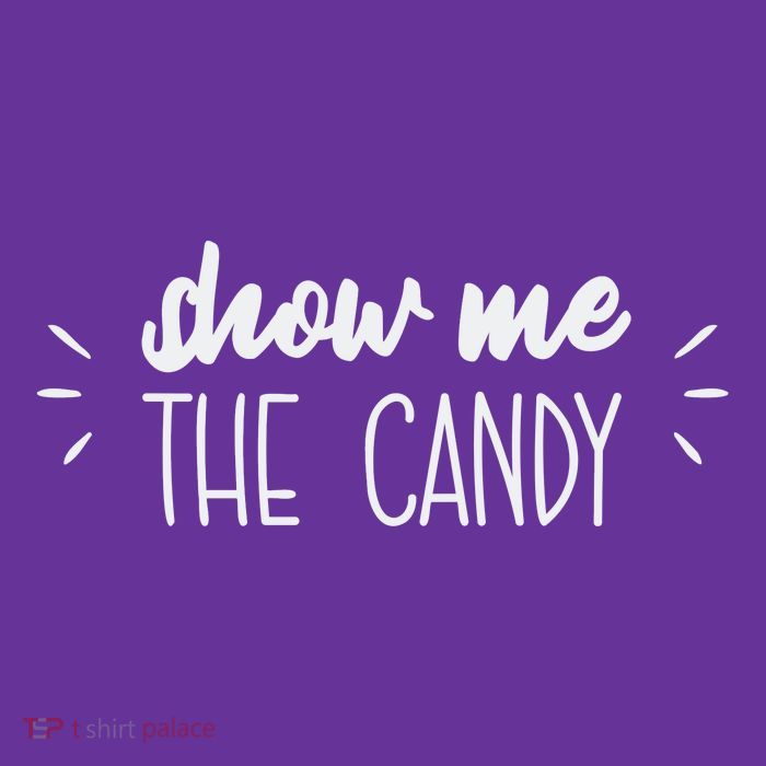 Show Me The Candy Funny Halloween Button