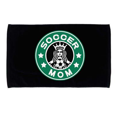 Soccer Mom Team Mom Best Mother Soccer Car Pool Microfiber Hand Towel