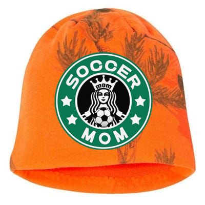 Soccer Mom Team Mom Best Mother Soccer Car Pool Kati - Camo Knit Beanie