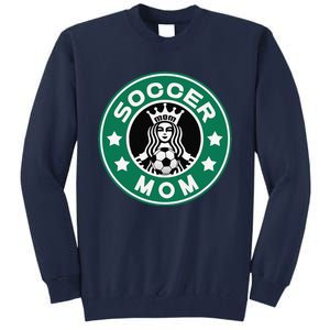 Soccer Mom Team Mom Best Mother Soccer Car Pool Tall Sweatshirt