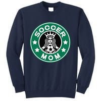 Soccer Mom Team Mom Best Mother Soccer Car Pool Tall Sweatshirt