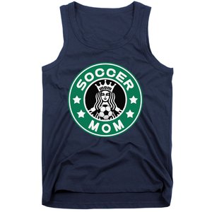 Soccer Mom Team Mom Best Mother Soccer Car Pool Tank Top