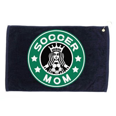 Soccer Mom Team Mom Best Mother Soccer Car Pool Grommeted Golf Towel