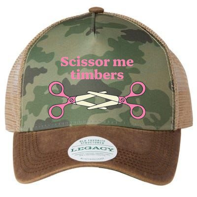 Scissor Me Timbers Legacy Tie Dye Trucker Hat
