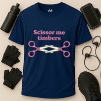 Scissor Me Timbers Cooling Performance Crew T-Shirt