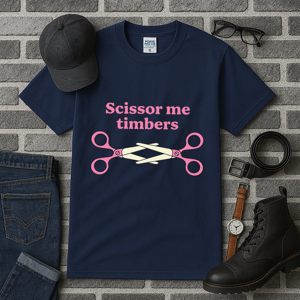 Scissor Me Timbers Tall T-Shirt