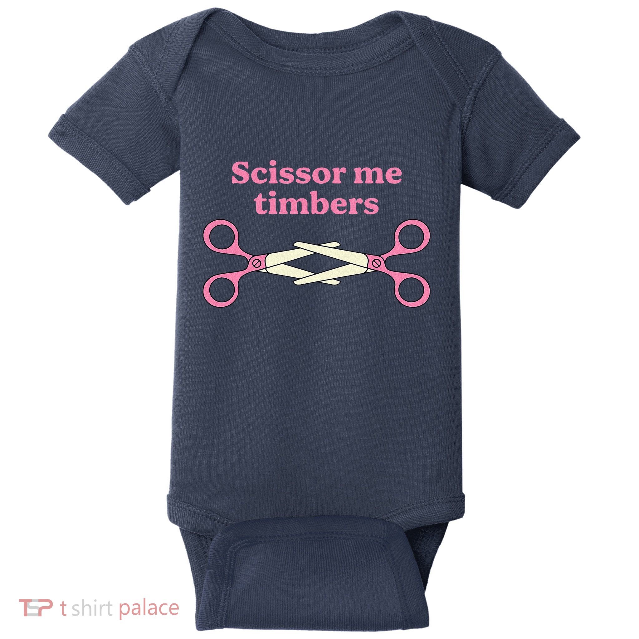 Scissor Me Timbers Baby Bodysuit