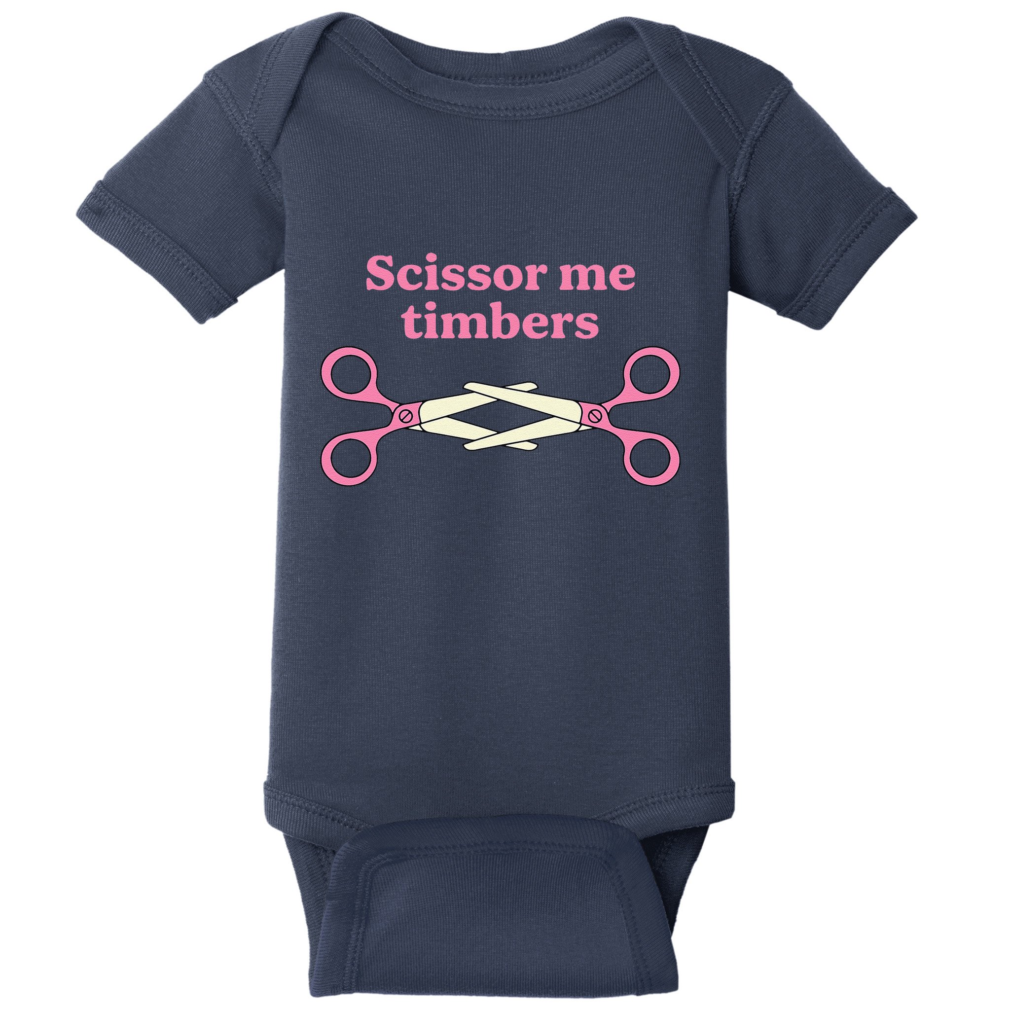 Scissor Me Timbers Baby Bodysuit