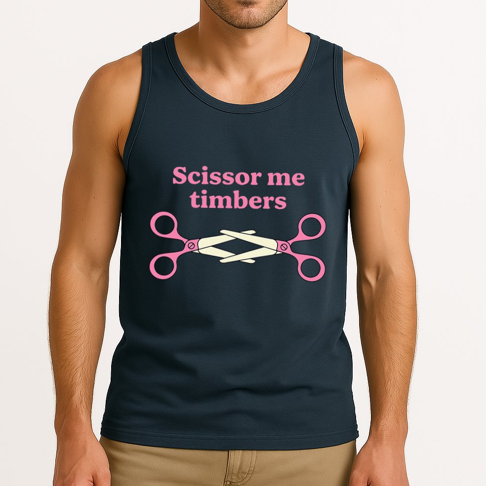 Scissor Me Timbers Tank Top