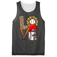 Softball Mom T Shirts, Love Soccer Leopard Sunflower Sports Ball Valentine Day Mesh Reversible Basketball Jersey Tank