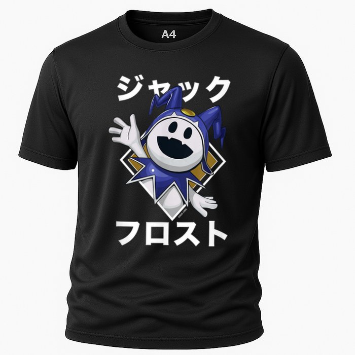 Shin Megami Tensei V: Vengeance Jack Frost Katakana Atlus Cooling Performance Crew T-Shirt