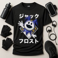 Shin Megami Tensei V: Vengeance Jack Frost Katakana Atlus Cooling Performance Crew T-Shirt