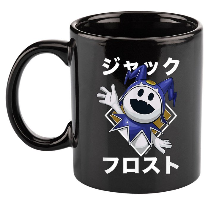 Shin Megami Tensei V: Vengeance Jack Frost Katakana Atlus 11oz C Handle Ceramic Mug